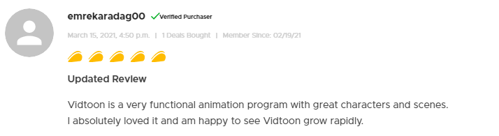 Reviews explainer video maker VidToon