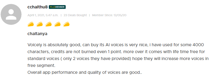 Review Text To Sound Converter - Voicely
